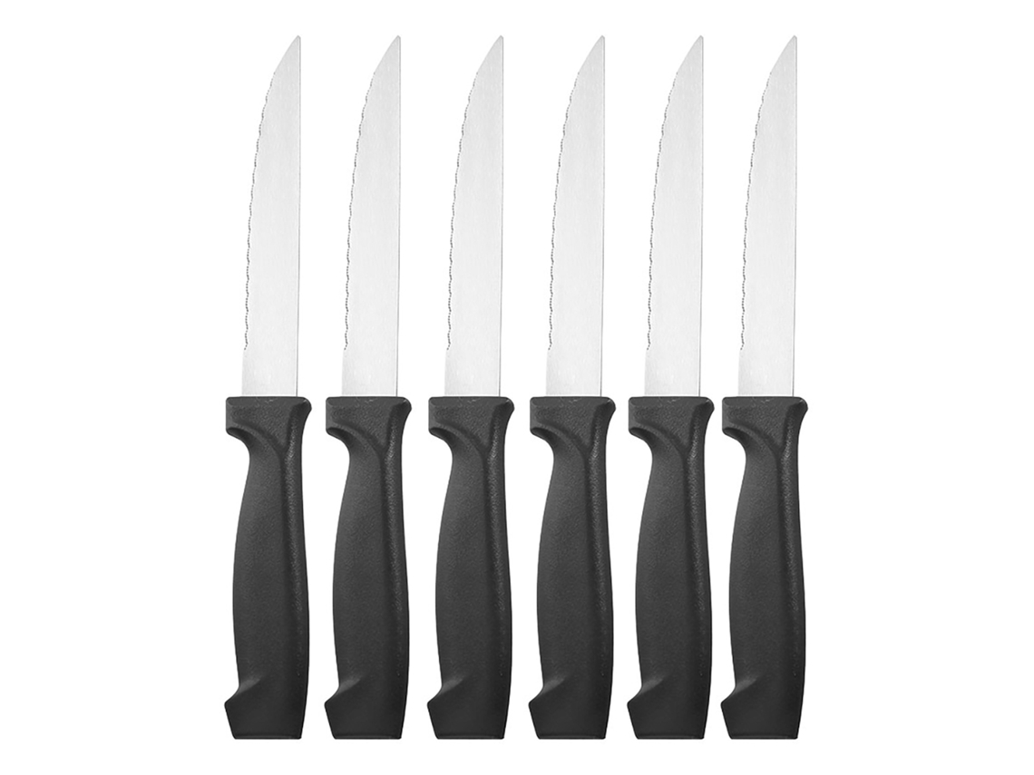 Conjunto de 6 Facas Serrilhadas DAM