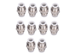 Laxiscreed Conector Pneumático Rápido Em Aço Inox Para Tubos De Ar