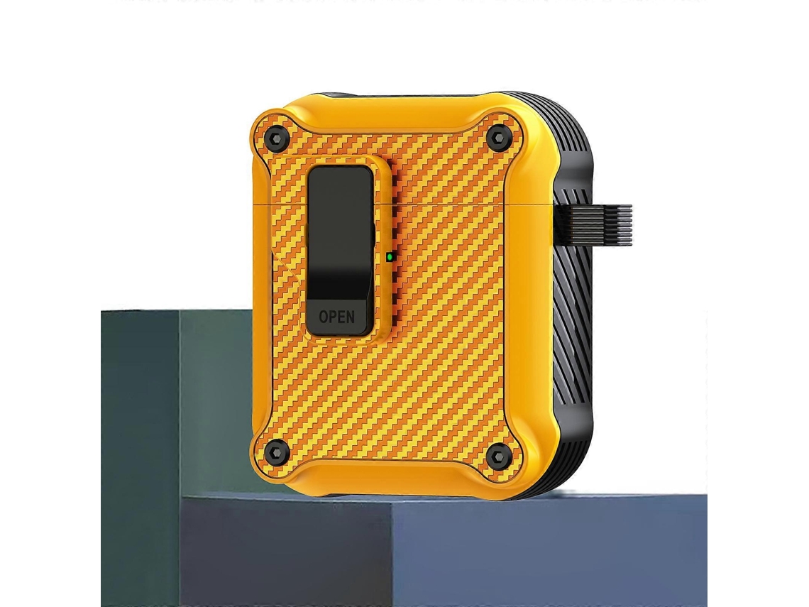 Camada protetora de fibra de carbono para fones de ouvido com interruptor magnético automático GIECY
