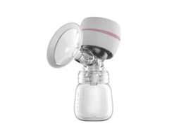 Bomba Tira leite Elétrica Portátil, Recarregável Via Usb, Silenciosa e Automática MDUG (branco 2)