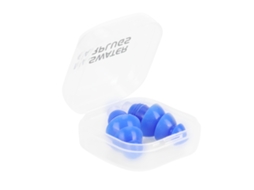 Conchas Orelha Silicone Reutilizáveis À Prova Dágua Azul