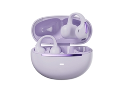 Fones De Ouvido Bluetooth Novo, Alto Som, Clip Auricular, Sem Insersão, Cor Roxa Sfushos