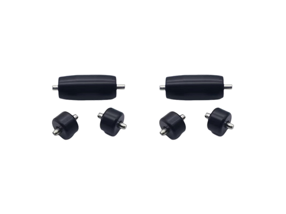 Conjunto De 6 Rodas De Substituição Para Cabeçote De Limpeza De Veludo Macio V6 V7 V8 V10 V11 V15 G5 Dc58 Dc59_ptg