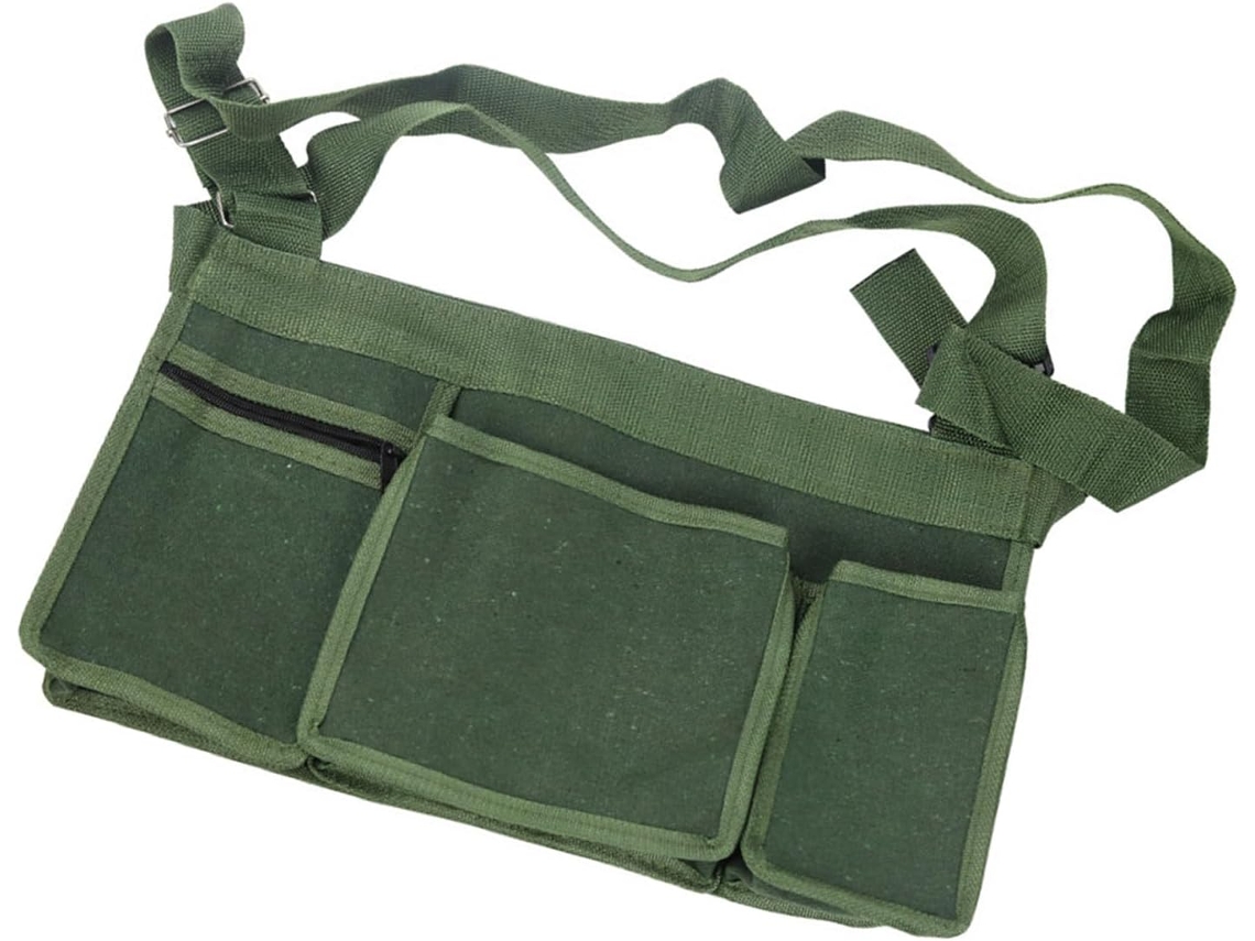 Bolsas organizadoras de ferramentas resistentes, com compartimentos de grande capacidade para escritório e atividades ao ar livre.