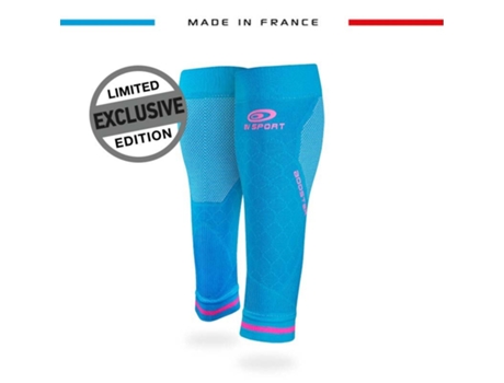Collants de Compressão BV SPORT (Unissexo - Azul - S+)
