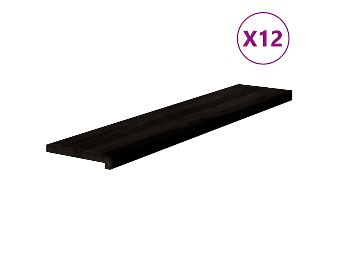 Stair Tread, Stair Treads Vidaxl Marrom Madeira De Carvalho (120 X 30 X 2 Cm)