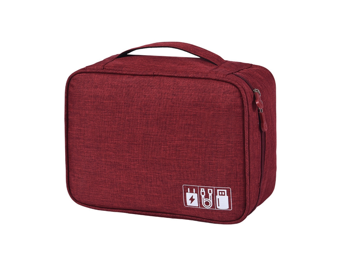 JILLIOPER Companheiro de viagem tecnológico, bolsa de armazenamento digital multifuncional, material premium para durabilidade e proteção, design espaçoso para 