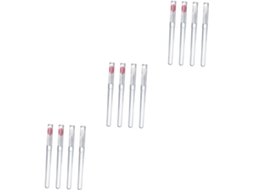 Conjunto De 12 Pincéis De Silicone Para Lábios Com Tampa, Aplicadores De Batom Reutilizáveis, Pincel Gokoco