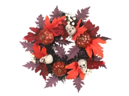 Decorações Halloween Formas Abóbora Folhas Bordo