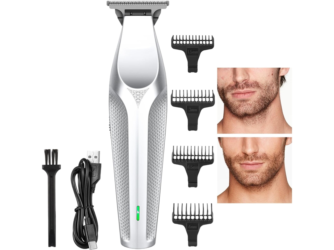 Máquina De Cortar Cabelo Masculina, Precisa E Recarregável.