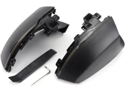 Piscas De Led, Pisca De Led Preto Dinâmico, Luz De Espelho Sequencial Para Vw Polo Mk5 6r 6c 2009-2017