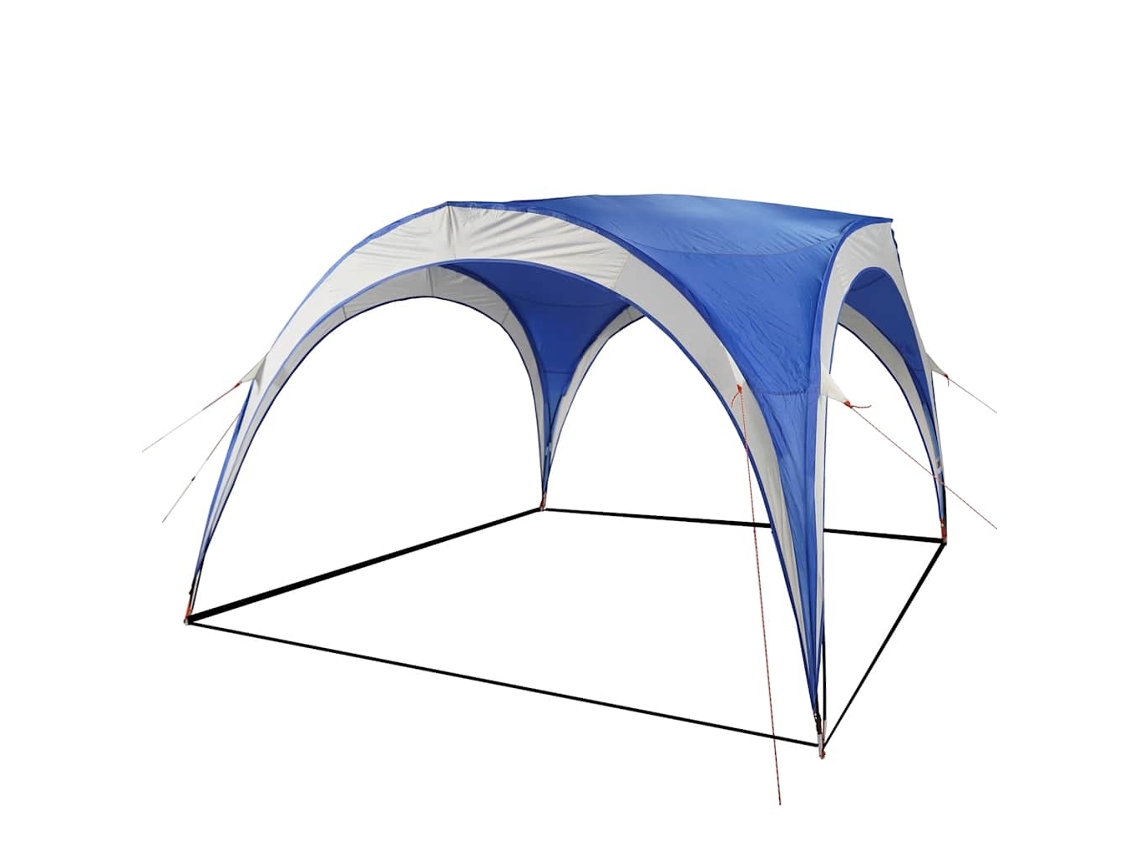 Tenda de festas impermeável VIDAXL azul