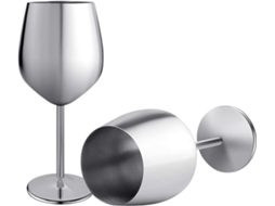 Taças de Vinho de Aço Inoxidável de Alta Qualidade, com Parede Dupla e Isolamento Inquebrável, Sem Bpa SUNNY SPACES