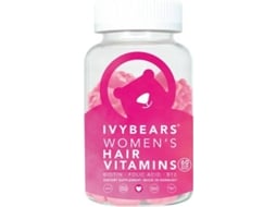 Suplemento Alimentar Vitaminas IVY BEARS para o Cabelo (60 Gomas)