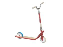 Patinete Yvolution Classic Vermelho, Ajustável E Resistente.