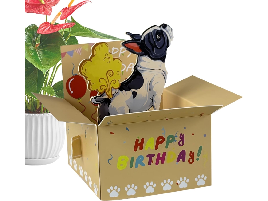 Cartão De Aniversário 3d | Cartão De Aniversário Pop Up Para Família E Amigos | Mensagem Para Menino Menina Vayotoy