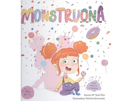 Livro Monstruona de Mªjosé Tello (Valenciano)