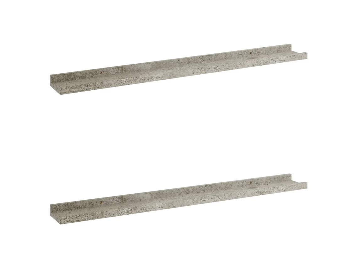 Wall Shelf, Wall Shelves Vidaxl Cinzeto Mdf (80 X 9 X 3 Cm)