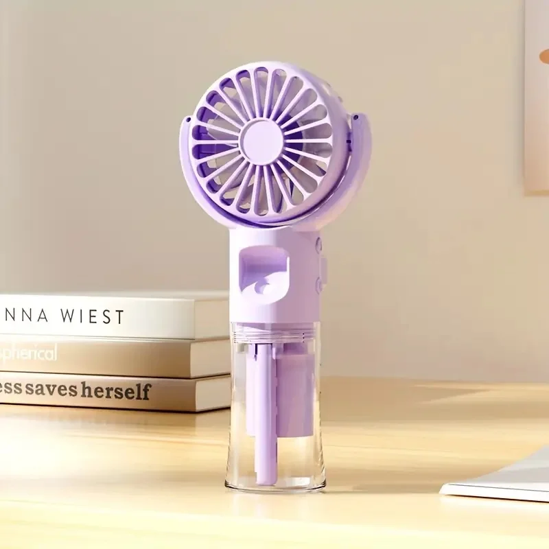 Ventilador com Umidificação e Spray MDUG, 4 Velocidades, Usb