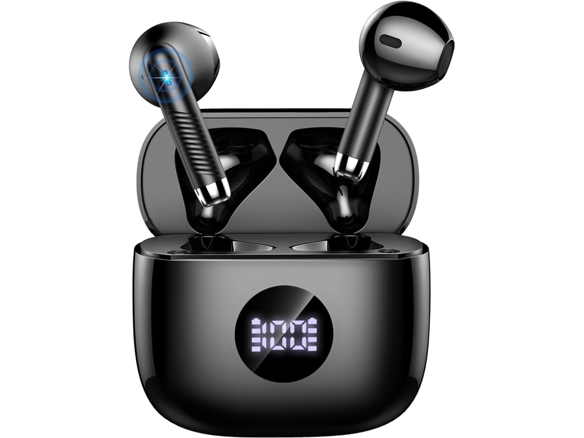 Fones De Ouvido Sem Fio, Bluetooth 5 4, Para Esportes, Com Microfone Cancelamento De Ruído Enc, 40 Horas De Reprodução