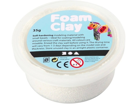 Slime  Foam Clay Branco (35 g)