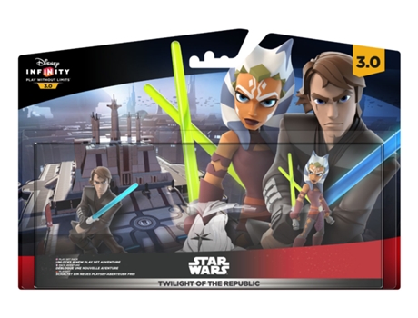Figura Disney Infinity 3.0 Star Wars Play Set Episódio I-III - Twilight of the Republic — Coleção: Star Wars