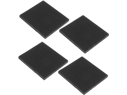 Kit De Reparo Para Salto Alto Ipetboom, Protetores Antiderrapantes De Borracha Preta 60mm X 5, 2mm, 2-pares, Protetores