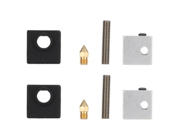 Acessórios De Impressora 3d, Bloco De Aquecimento, Bico Mk8 0,4mm.