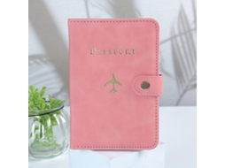 Porta-passaporte Multifuncional, Porta, Documentos Prático, Organizador De Viagem Para Vários Cartões, Rosa Cjy
