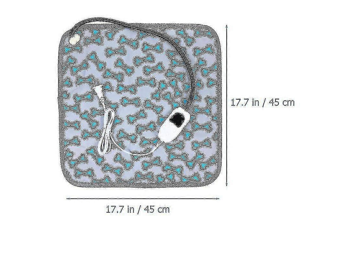 Cobertor Elétrico Aquecido Para Animais De Estimação Com Temperatura Ajustável E Plugue Americano 9 Olysi Shop
