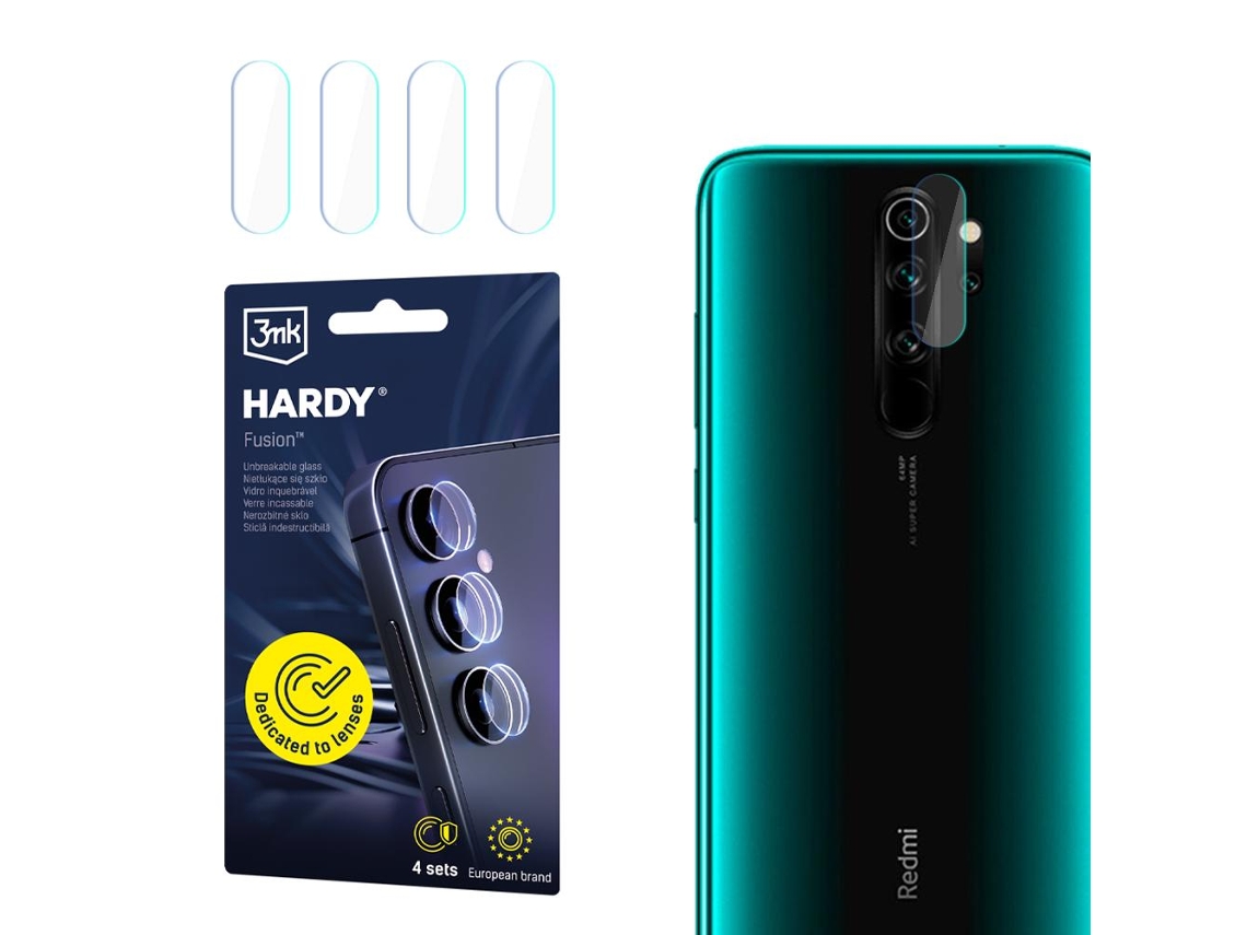 Película De Ecrã Xiaomi Redmi Note 8 Pro 3mk Hardy Fusion Lens Protection