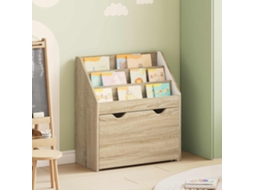 Vidaxl Estante Infantil Com Gaveta Carvalho Sonoma 60 X 29,5 X 69 Cm