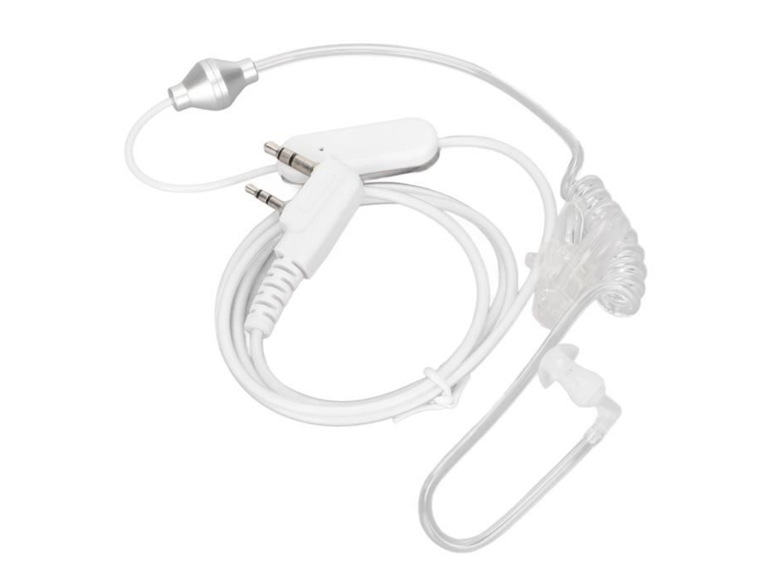 HURRISE Walkietalkie Monitoramento Fone de Ouvido Modo Duto de Ar Fone de Ouvido K Head Fone de Ouvido Tubo Acústico