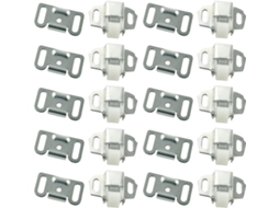 Conjunto De 10 Presilhas Para Portas Guarda Roupa, Com Base Plana E Pés Baixos, Acessórios De Ferragens Para Móveis
