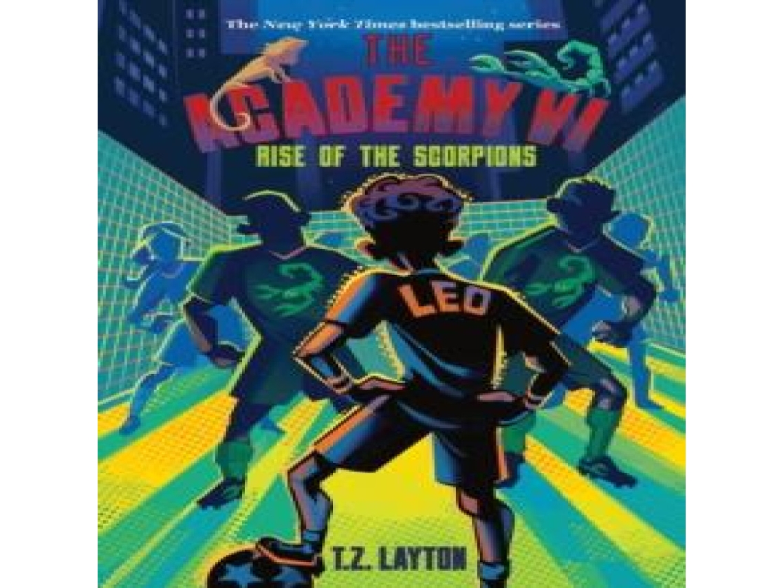 Livro Academy VI Rise of the Scorpions de TZ Layton (Inglês)