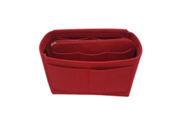 Mala de viagem com desconto, bolsa organizadora, feltro, feminina, 3 tamanhos, vermelha AQUAFORGE