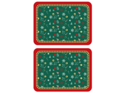 2 Peças Individuais de Couro de Natal Estilo de Natal de Couro 4 AURUM