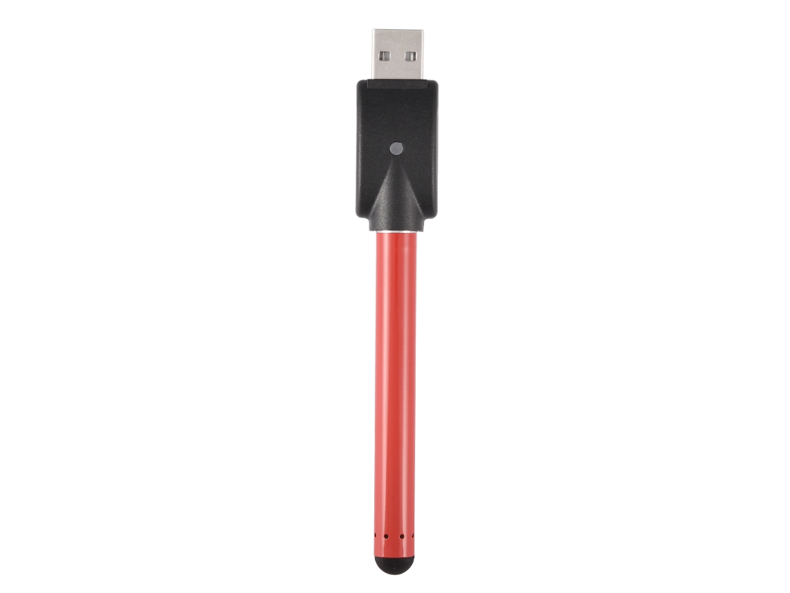 510 Battery Rod, Função De Caneta Estilo, Função De Carregamento Usb, Vermelho