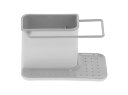 Rack de Armazenamento com Drenagem para Cozinha e Banheiro, com Suporte para Pano e Sabonete