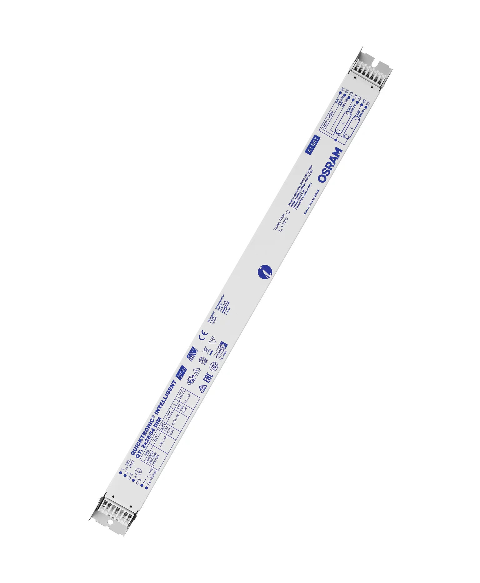 Balastro Qti 2X28/54 Dim OSRAM