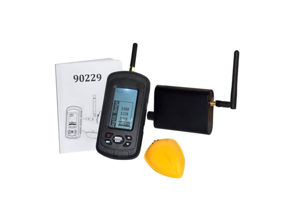 Vidaxl Fish Finder Preto