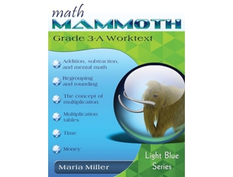 Livro Math Mammoth Grade 3-A Worktext de Maria Miller (Inglês)