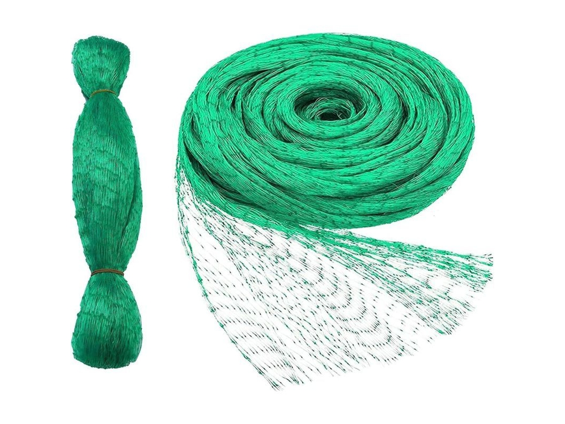 2 Peças De Rede De Ave Jardim 5x4m Rede Protetora Para Plantas Hortícolas Jardim