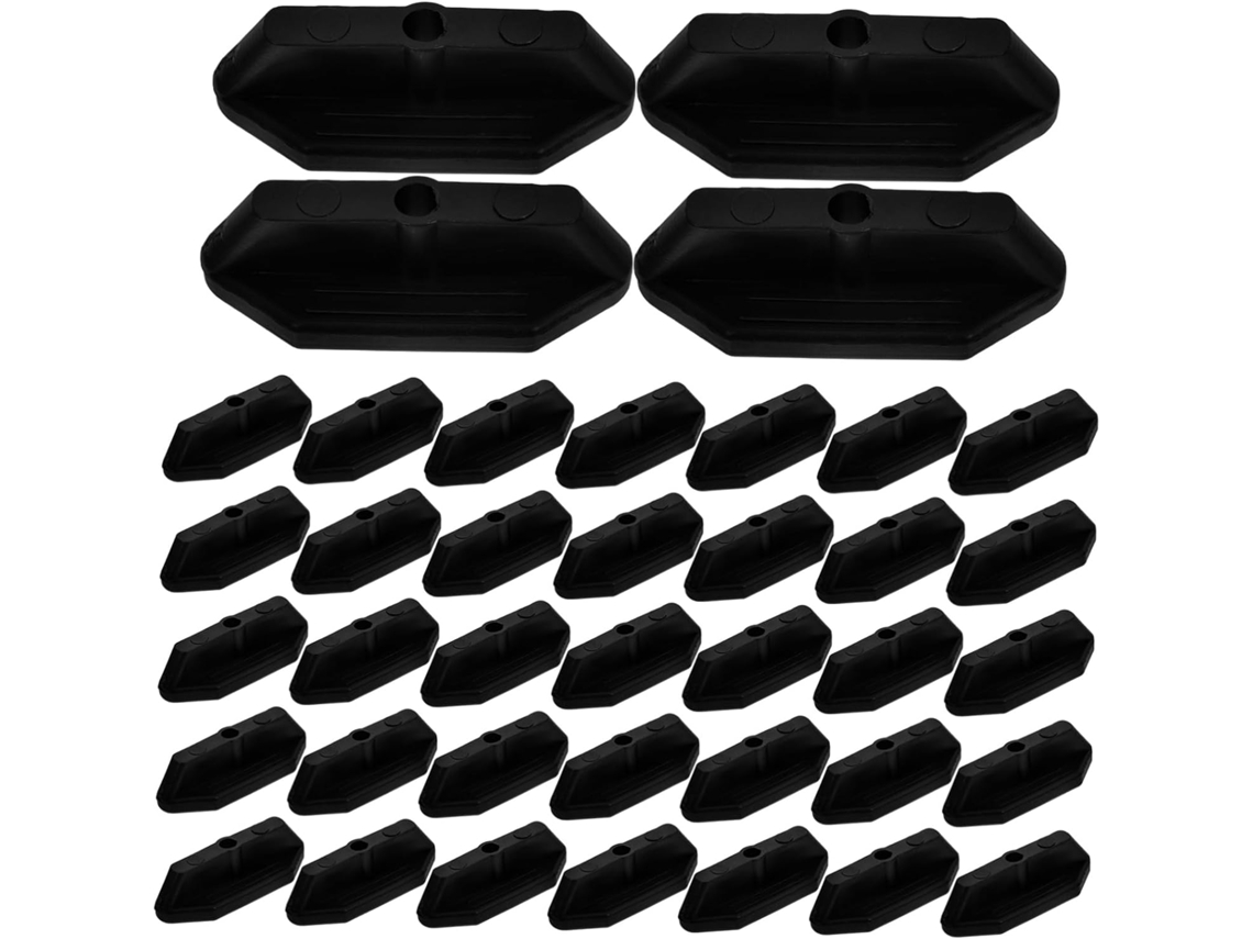 Conjunto De 100 Presilhas Para Decks Madeira E Plástico Com Encaixe
