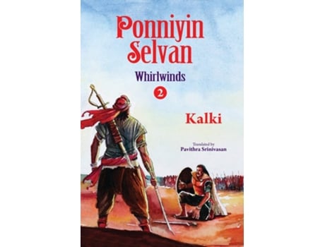 Livro Ponniyin Selvan- Whirlwinds- Part 2 De Kalki (inglês)