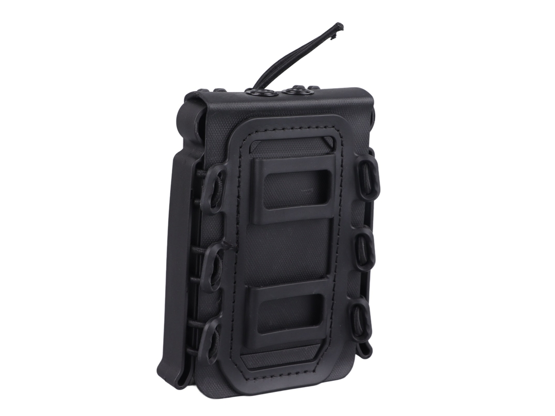 Estojo De Revólver De Tiro Em Plástico Preto Universal Para Munições 5.56mm E 7.62mm Para Jogo Ao Ar Livre