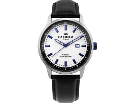 Relógio BEN SHERMAN Homem (Pele - Preto)