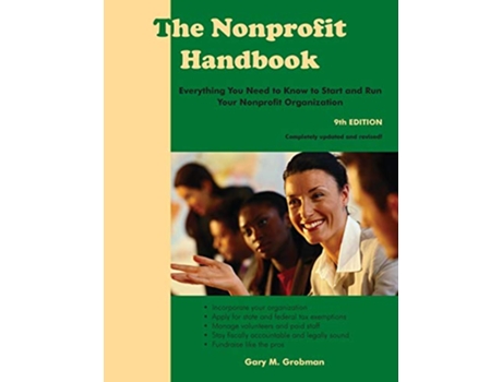 Livro The Nonprofit Handbook Everything You Need To Know To Start and Run Your Nonprofit Organization de Gary M Grobman (Inglês)