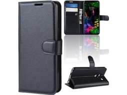 Capa LG G8 ThinQ Multi4you Carteira Livro Preto