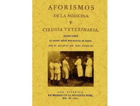 Livro Aforismos De La Medicina Y Cirugía Veterinaria de Alonso De Rus Garcia (Espanhol)